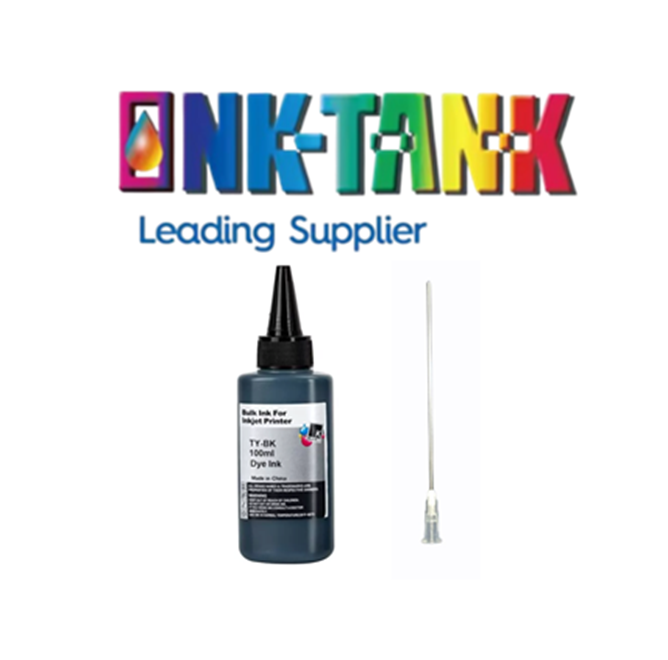 Universal Refillable Black DYE Inks Top Quality Compatible