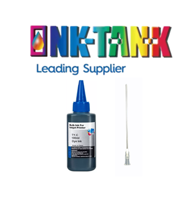 Universal Refillable Cyan DYE Inks Top Quality Compatible
