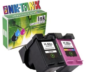 Hp 60xl Ink Black + Tri Color Cartridges Compatible