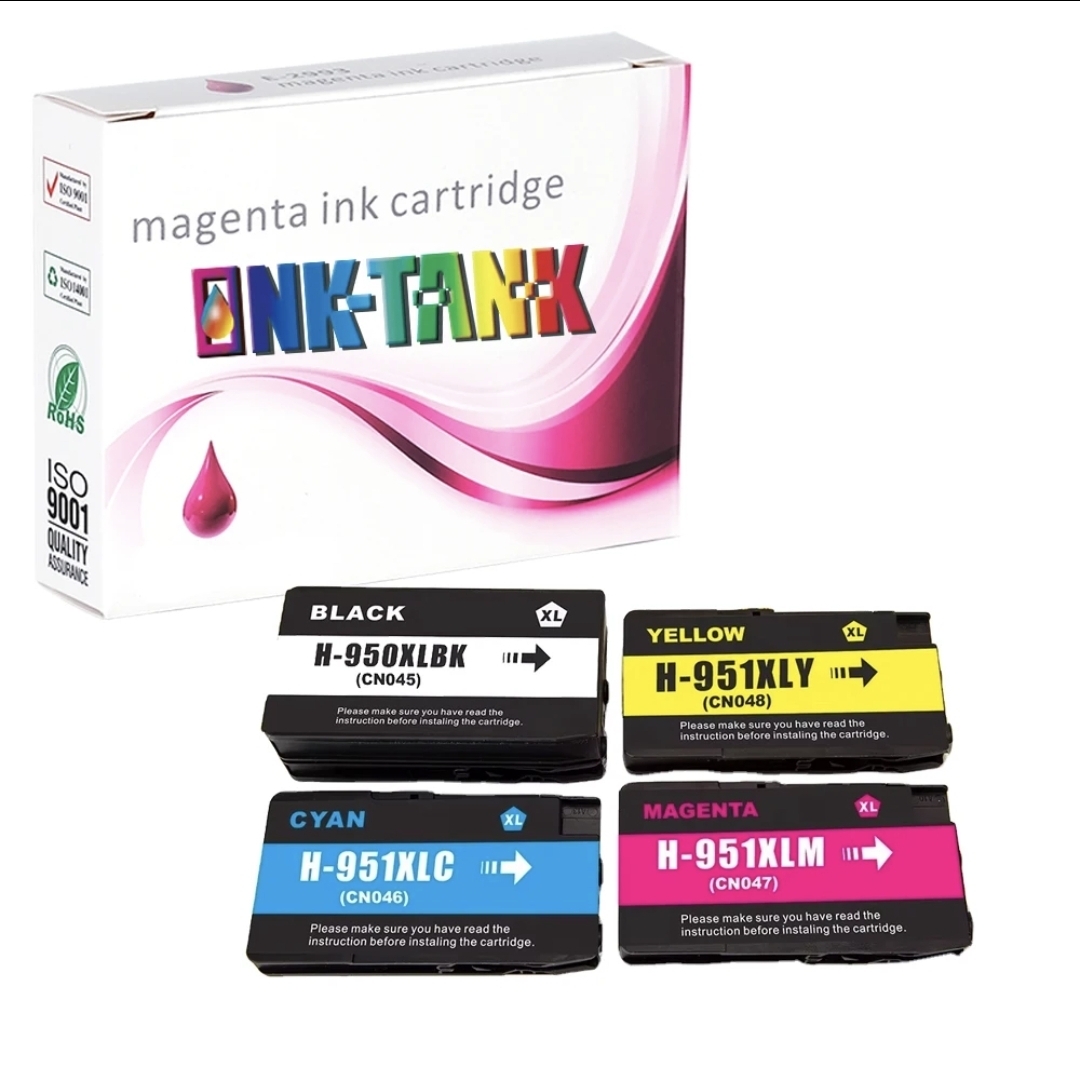 Compatible Hp950xl Black HP951xl Color Combo Pack