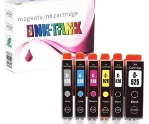 Compatible Canon PGI525 + CLI526 B, C, M, Y Inkjet Value Pack