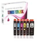 Compatible Canon PGI520 CLI521 B C M Y Inkjet Value Pack