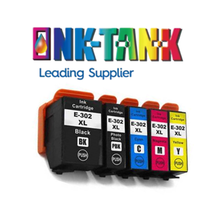 Epson 302xl Value Pack 5 Ink Cartridges Compatible