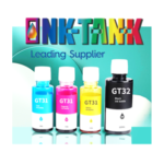 Compatible Hp 32 black Hp31 color refillable 4 ink bottles