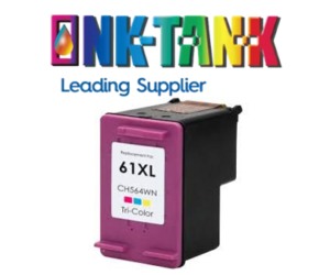 Compatible Hp61xl Tri Color Ink Cartridge Chip read inks level