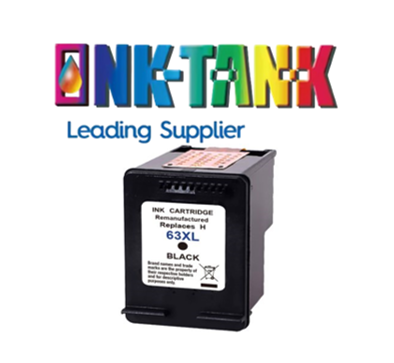Compatible Hp63xl Black Ink Cartridge Chip read inks level
