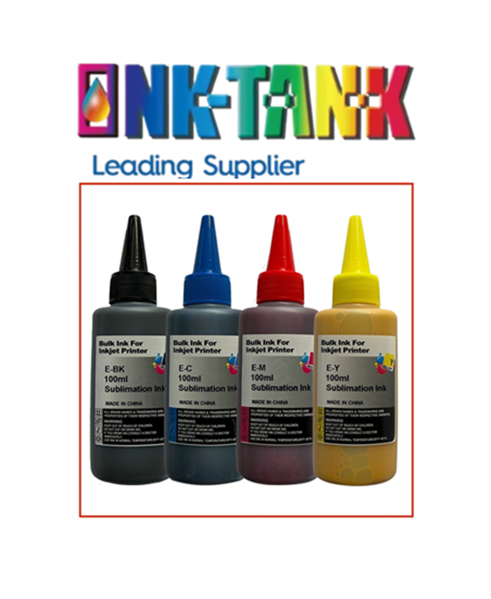 Universal Sublimation Inks Value Pack 4 colors Compatible
