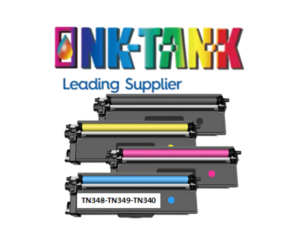 Compatible Brother Tn348 Tn349 Tn340 Combo Pack 4 Toners