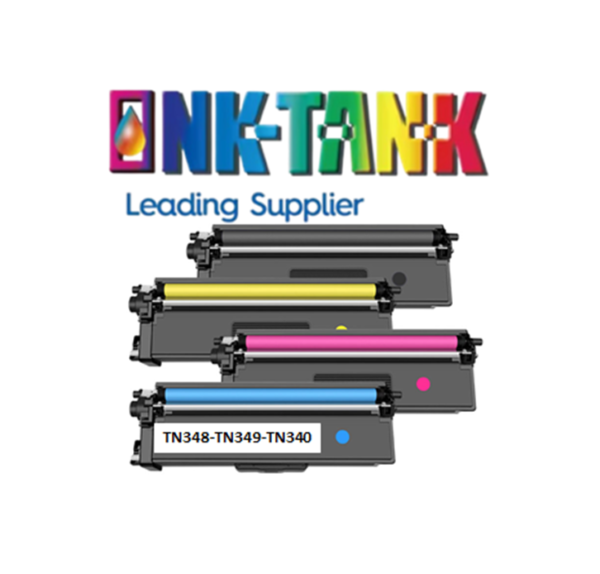 Compatible Brother Tn348 Tn349 Tn340 Combo Pack 4 Toners Compatible Brother Tn348 Tn349 Tn340 Combo Pack 4 Toners