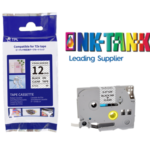 Brother black on clear label tape tze 131 tze31 Compatible