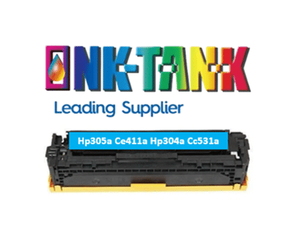 Compatible Hp305a Ce411a Hp304a Cc531a Cyan Toner Universal
