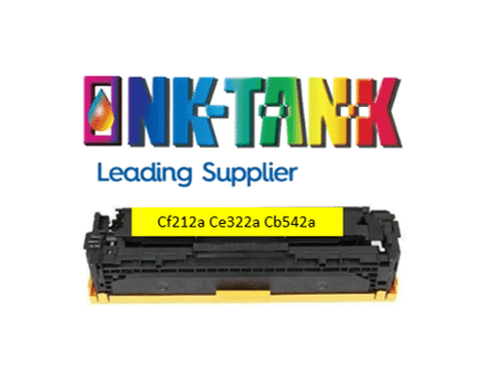 Premium HP131A CF212A CE322A CB542A Yellow Toner Cartridge Compatible