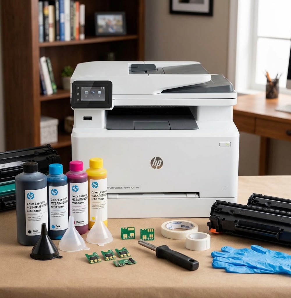 HP Color LaserJet Pro M254dw, M280nw, M281fdw