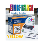 Brother TN258 Yellow Compatible Toner Cartridge 1,000 Pages